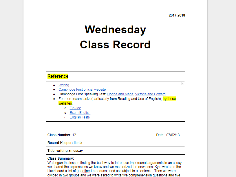 2018-02-13 22_15_03-Wednesday Class Record - Google Docs